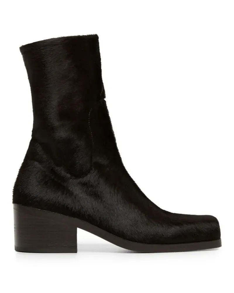 Marsèll Cassello Stiefeletten aus Kalbshaar - Schwarz Schwarz