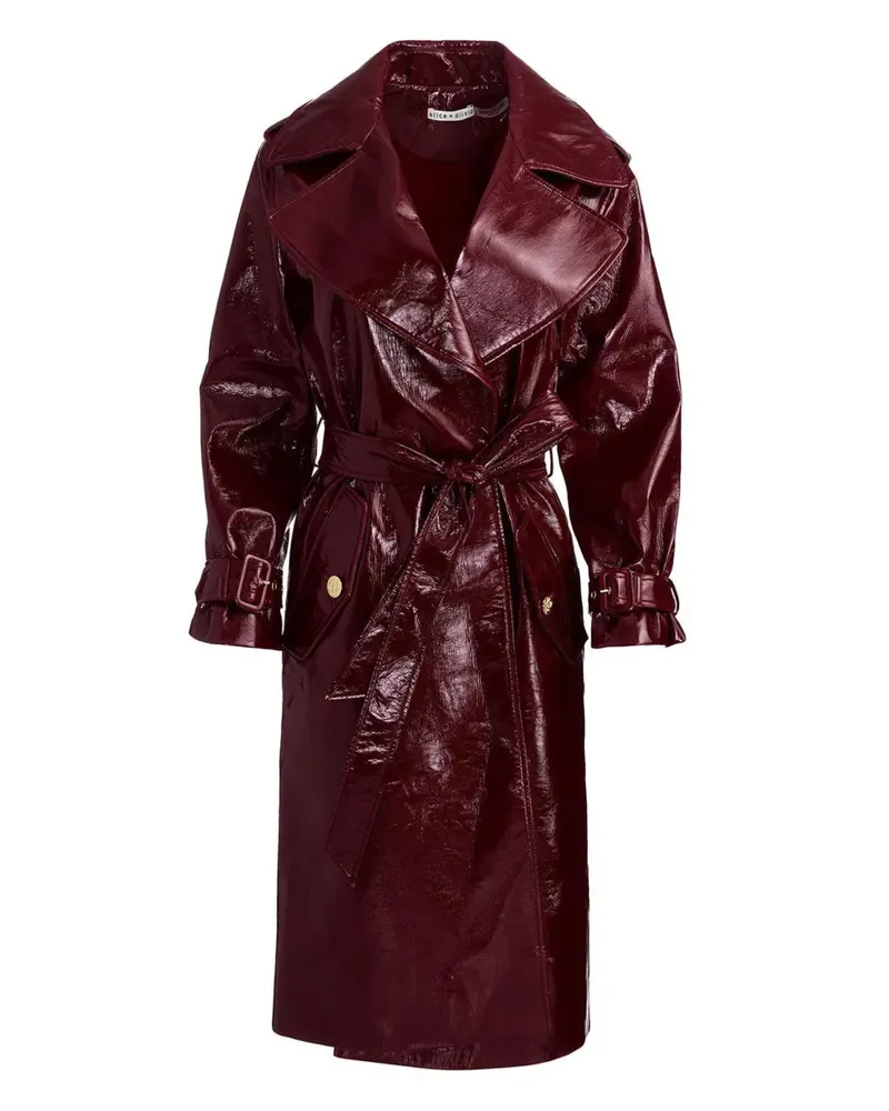 Alice + Olivia Nevada Trenchcoat - Rot Rot