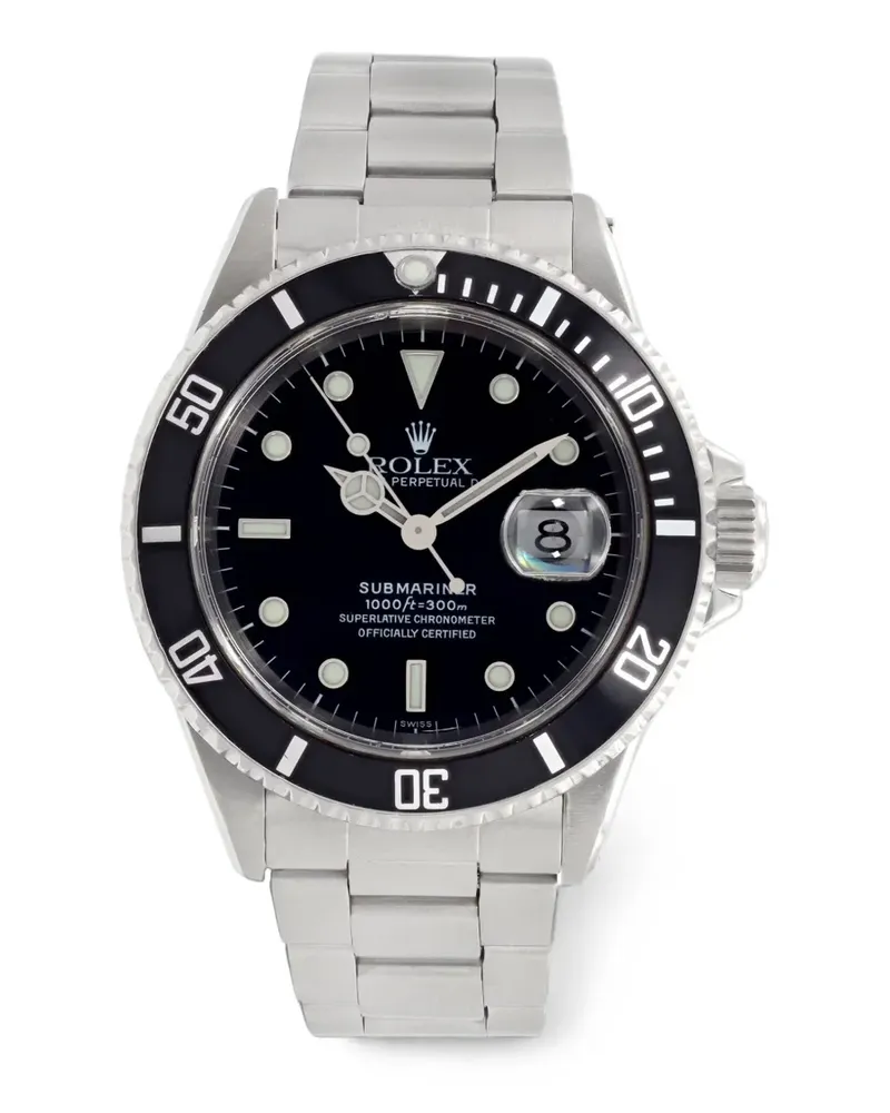 Rolex Submariner Armbanduhr 40mm - Schwarz Schwarz