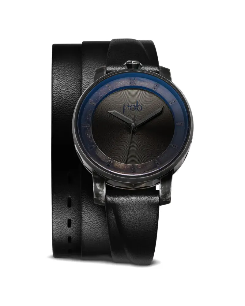 fob Paris x Gaspard Hex Torch Armbanduhr 36mm - Schwarz Schwarz