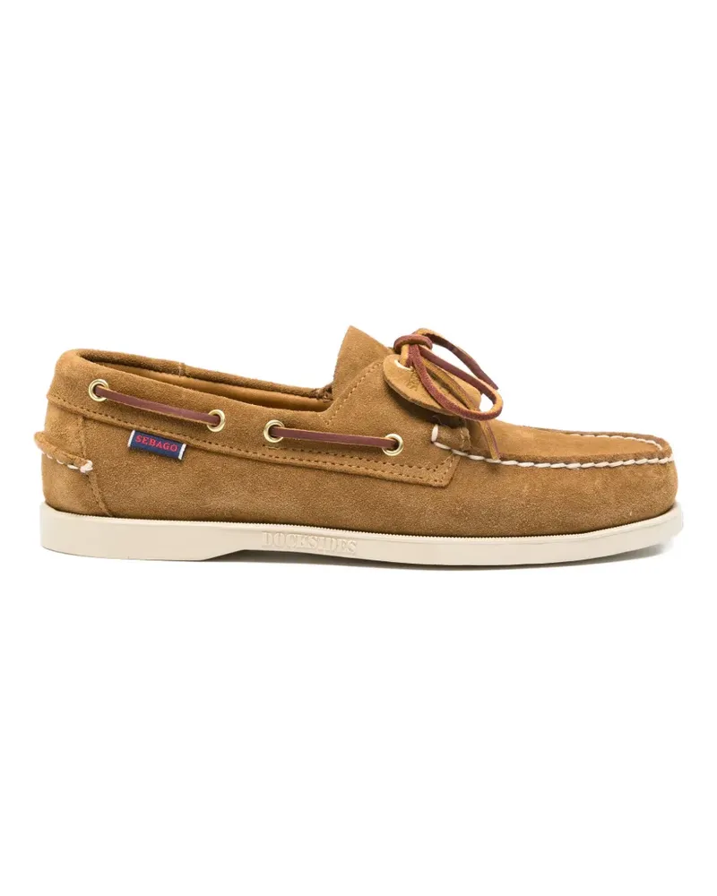 Sebago Segelschuhe mit Schnürung - Braun Braun