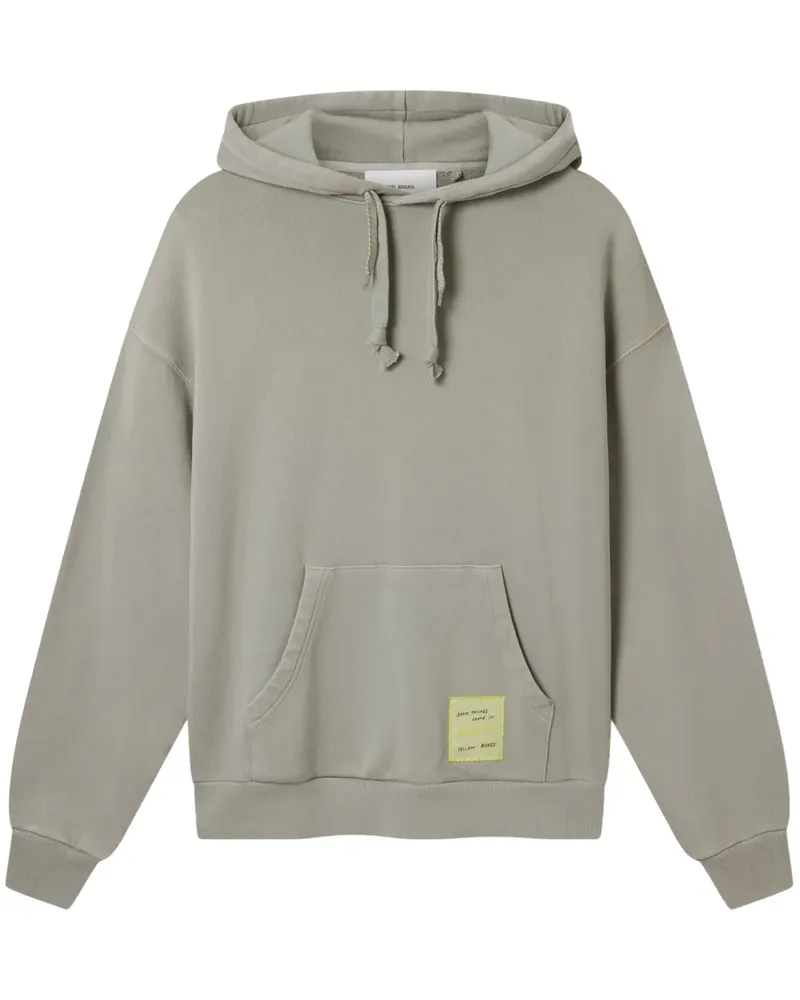 Axel Arigato Hoodie mit Logo-Patch - Grün Grün