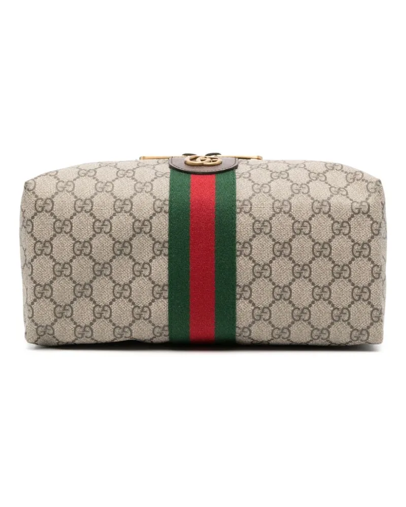Gucci Mittelgroßer Ophidia GG Kulturbeutel - Nude Nude