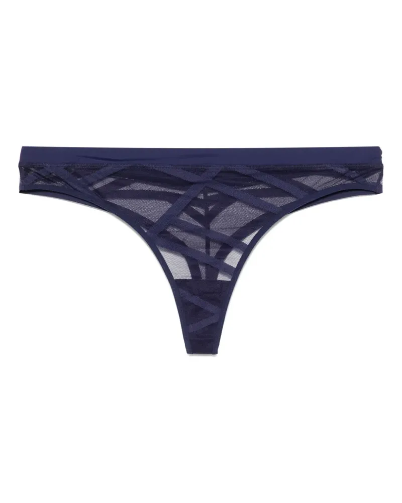 Marlies Dekkers The Illusionist Tanga - Blau Blau