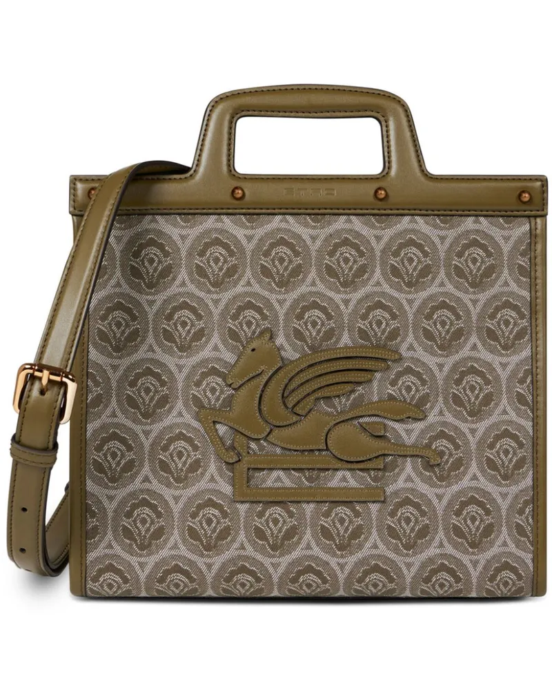 Etro Mittelgroßer Love Trotter Shopper Grün