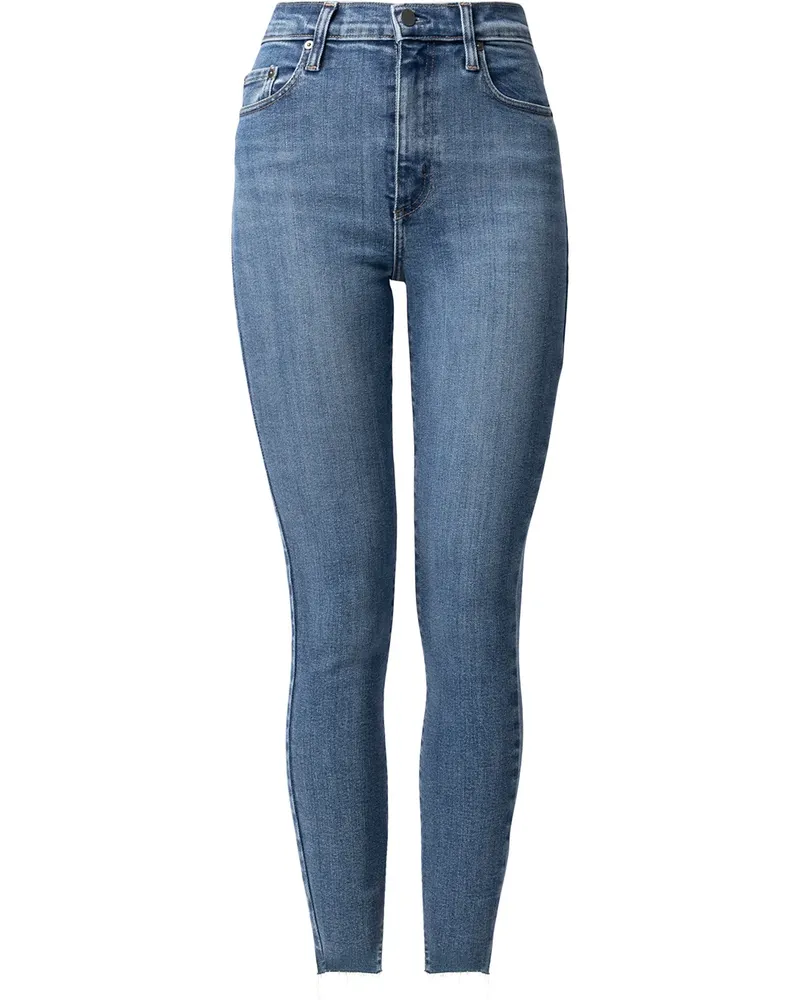 Nobody Denim Siren Skinny-Jeans mit hohem Bund - Blau Blau