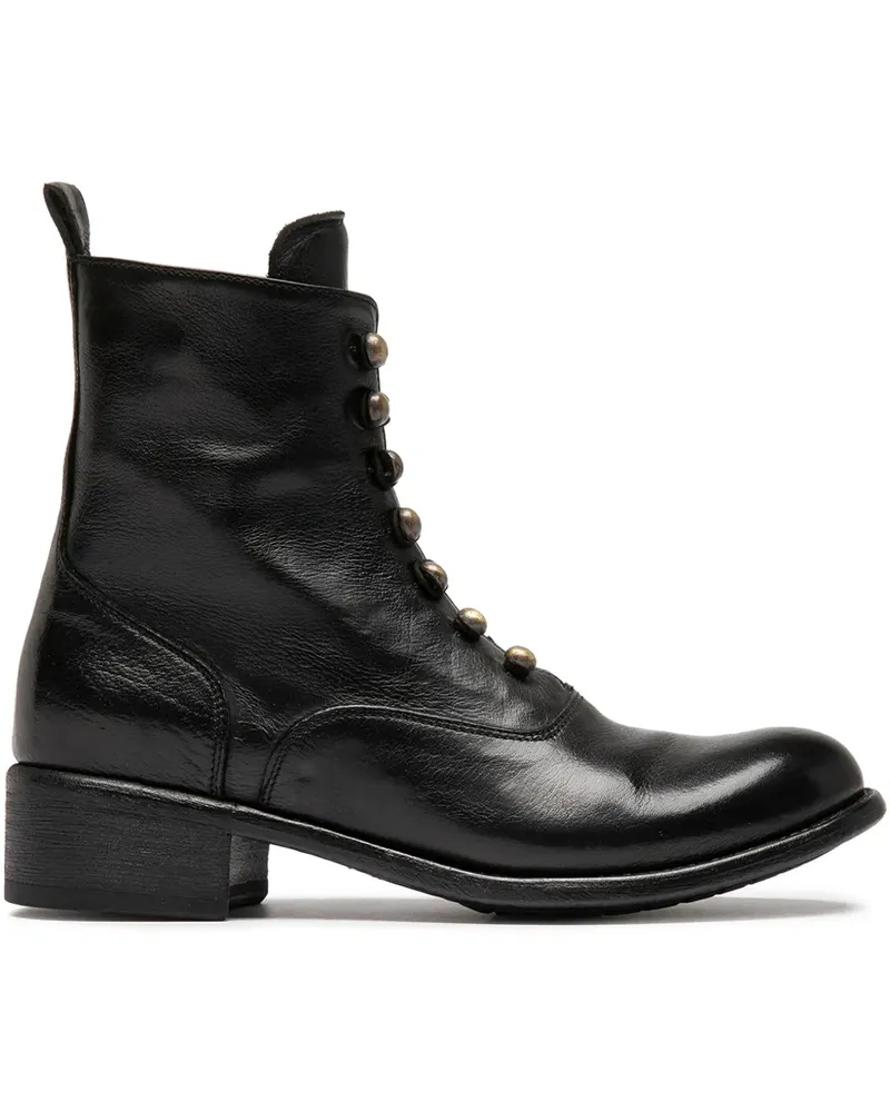 Officine Creative Italia Lis 006 Stiefel - Schwarz Schwarz
