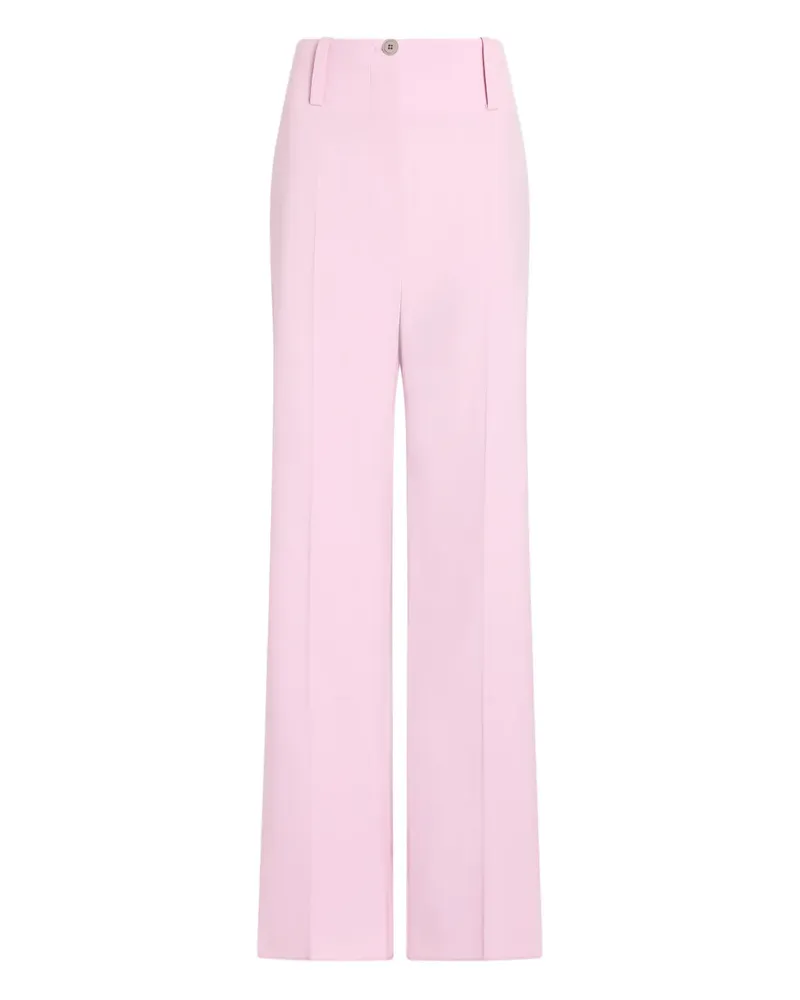 Patou Gerade Hose mit hohem Bund - Rosa Rosa