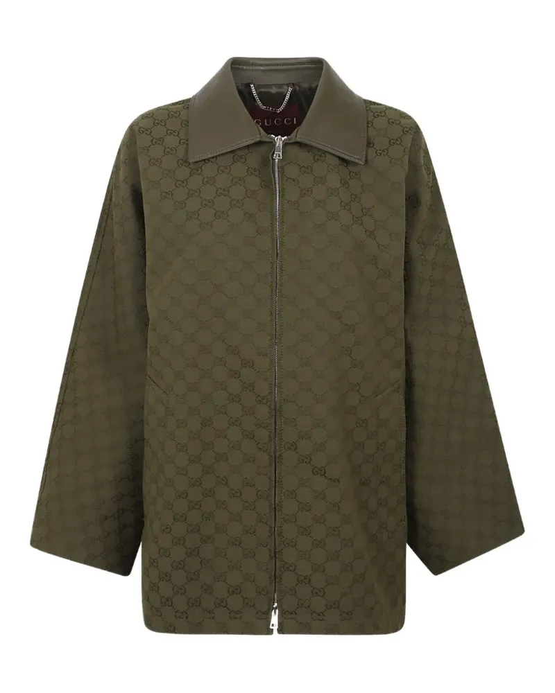 Gucci GG Supreme padded jacket - Grün Grün