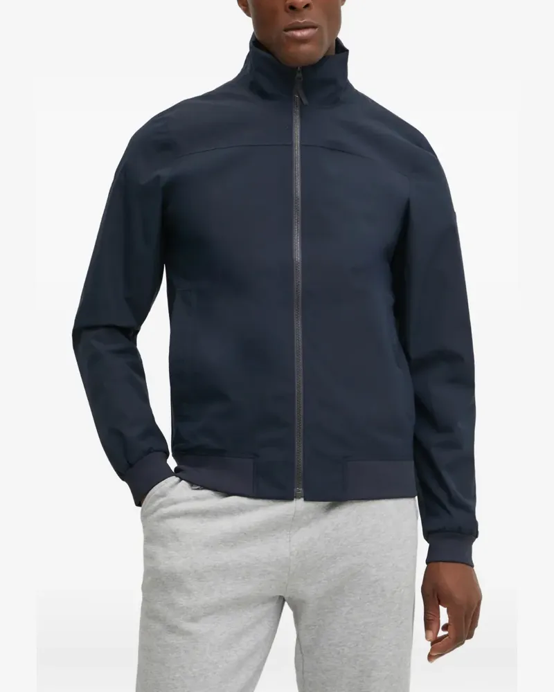 Didriksons 1913 Alvin high-neck zip-up jacket - Blau Blau