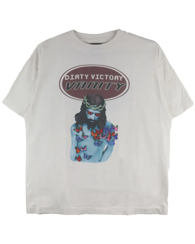SAINT MXXXXXX Vanity T-Shirt - Weiß Weiß