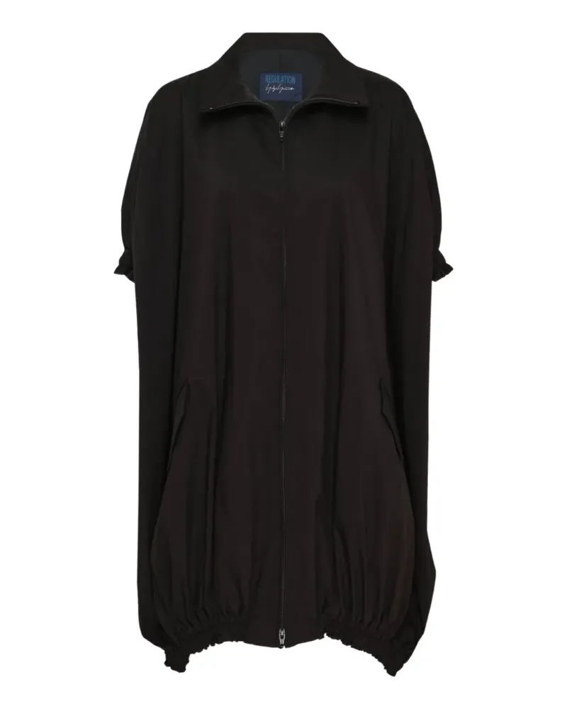 Yohji Yamamoto Regulation Jacke mit Reißverschluss - Schwarz Schwarz