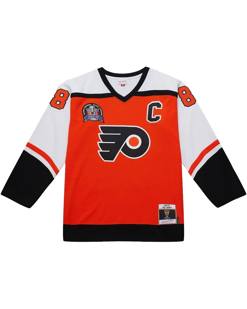 Mitchell & Ness Philadelphia Flyers 1996/97 Eric Lindros Trikot - Orange Orange