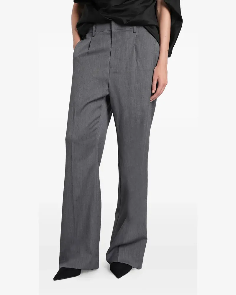 Entire Studios Wide-Leg-Hose mit Bundfalten - Grau Grau