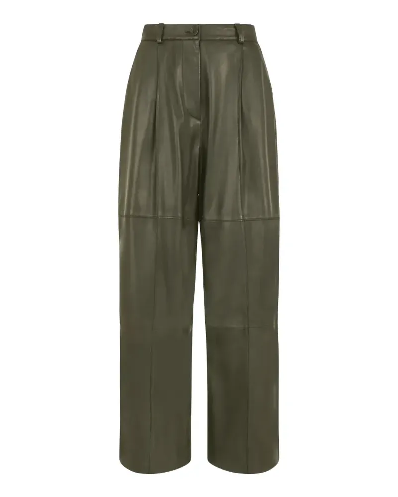 P.A.R.O.S.H. P.A.R.O H. pleated trousers - Grün Grün
