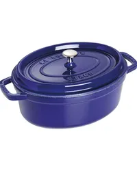 Staub Ovale Cocotte Pfanne Blau