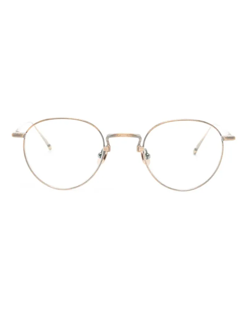 MATSUDA Brille mit rundem Gestell - Gold Gold
