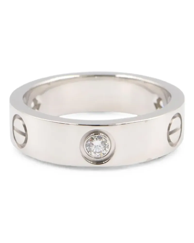 Cartier 2010s Love diamond ring - Silber Silber