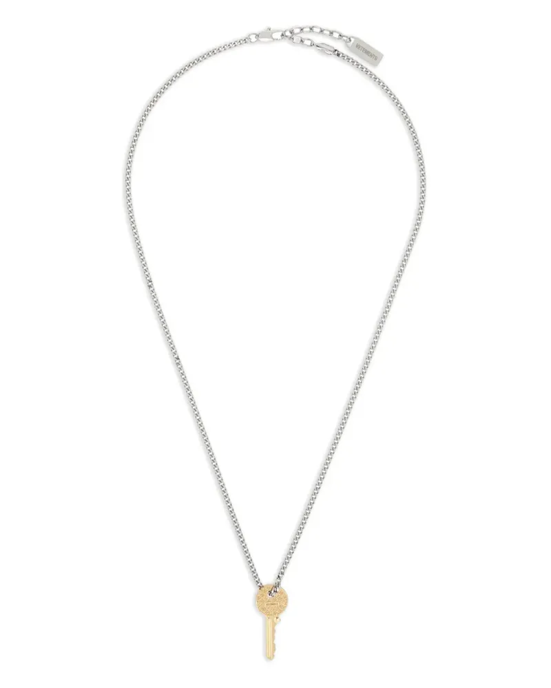 VETEMENTS key-pendant necklace - Silber Silber