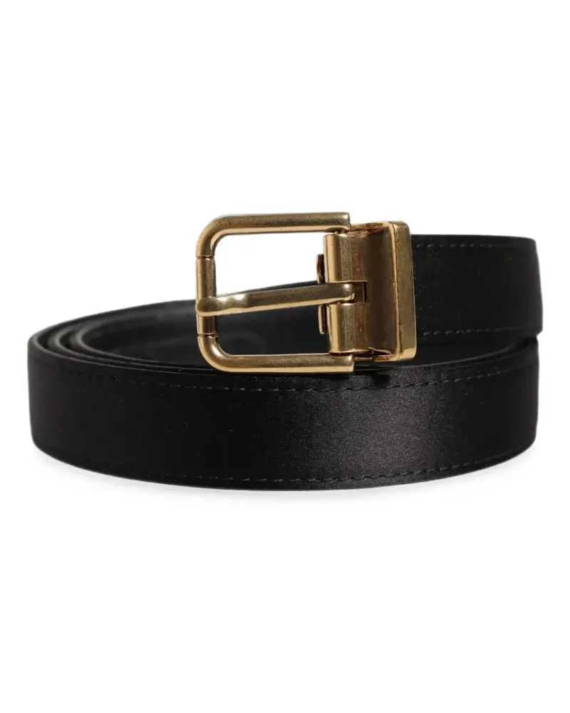 Dolce & Gabbana Klassischer Gürtel - Schwarz Schwarz