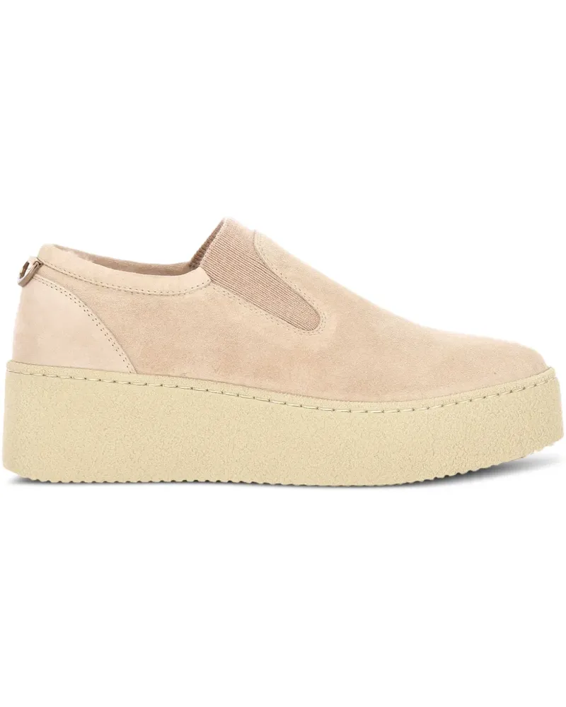 AGNONA Sneakers mit Plateausohle - Nude Nude