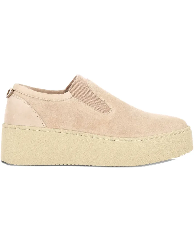 AGNONA platform sneakers - Nude Nude