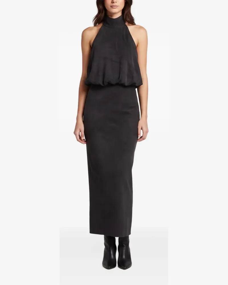 Magda Butrym Maxirock-Set mit Neckholder - Schwarz Schwarz