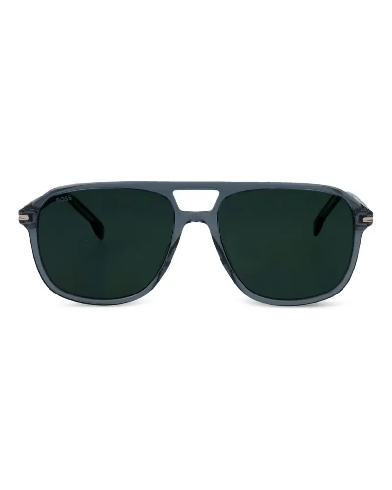 HUGO BOSS Getönte Pilotenbrille - Blau Blau