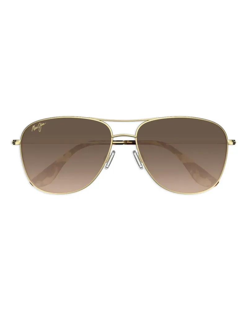 Maui Jim Cliff House Sonnenbrille - Gold Gold