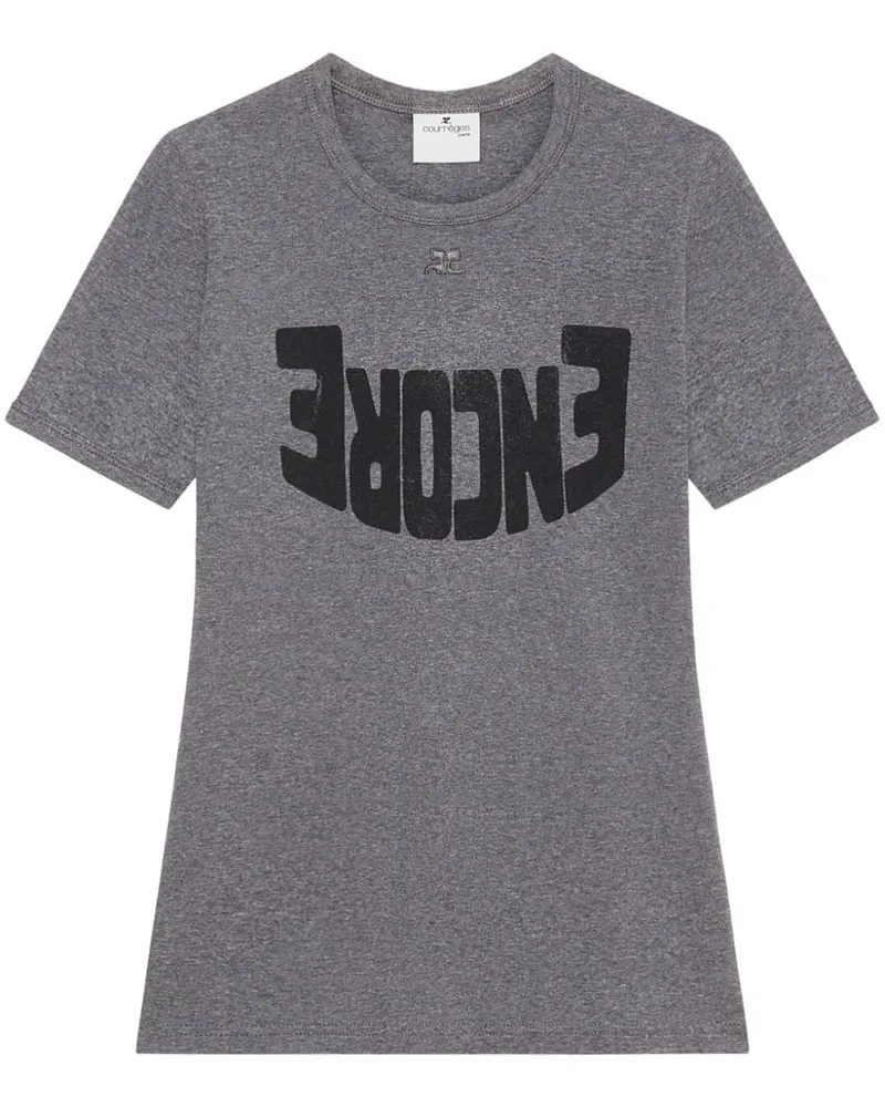 Courrèges Encore T-Shirt - Grau Grau