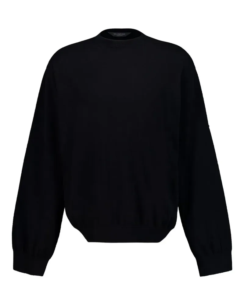 Balenciaga crew-neck cashmere sweater - Schwarz Schwarz