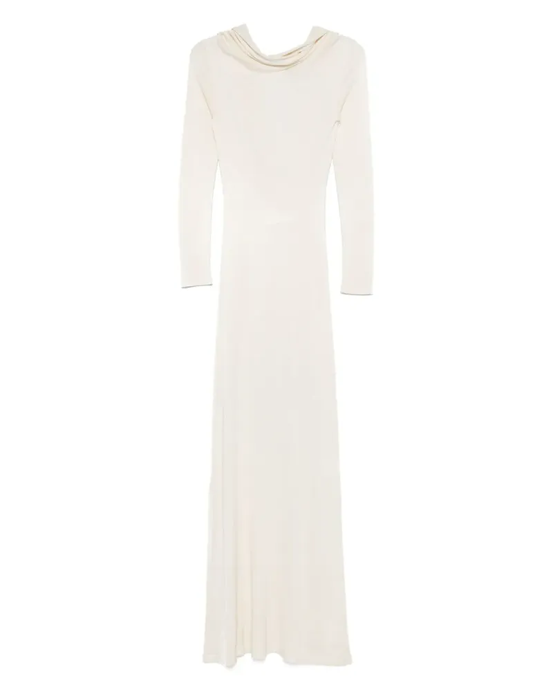 Aya Muse Maxikleid aus Feinstrick - Nude Nude