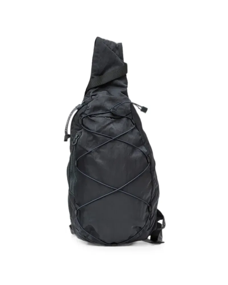 C.P. Company logo-lettering backpack - Grau Grau