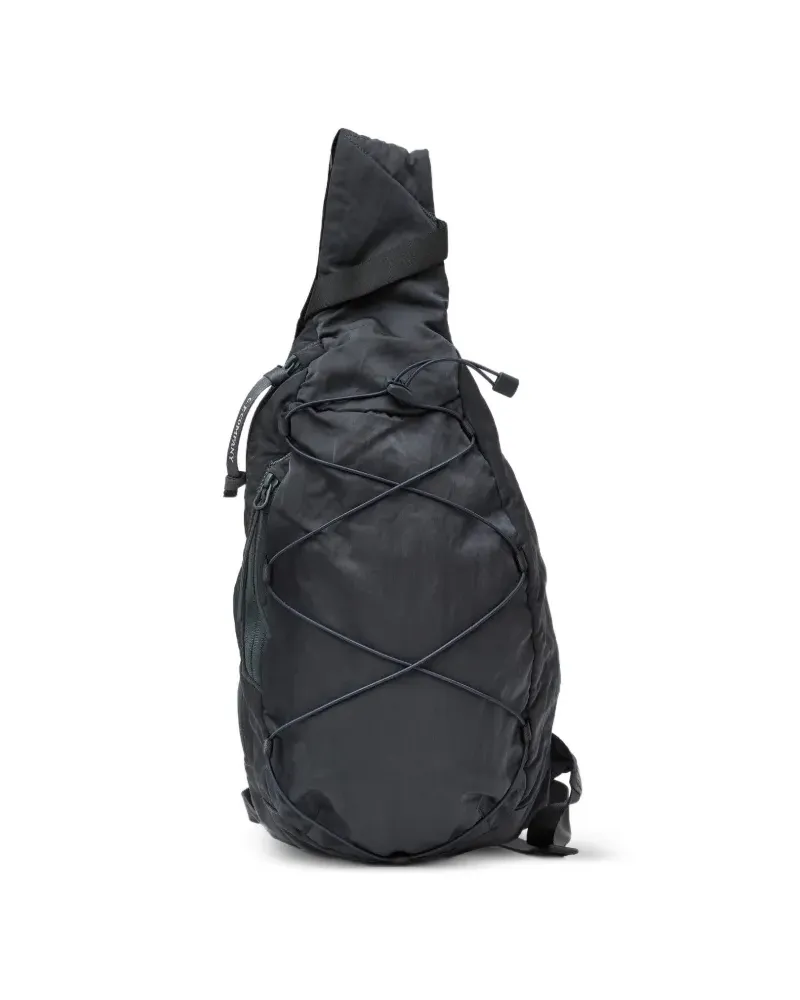 C.P. Company logo-lettering backpack - Grau Grau