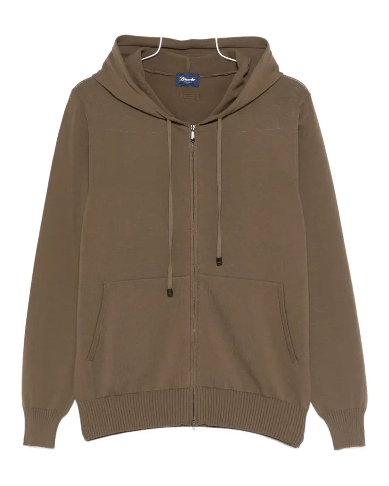 Drumohr  zip hoodie - Grün Grün