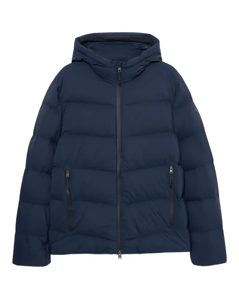 Brooks Brothers Daunenjacke mit Kapuze - Blau Blau