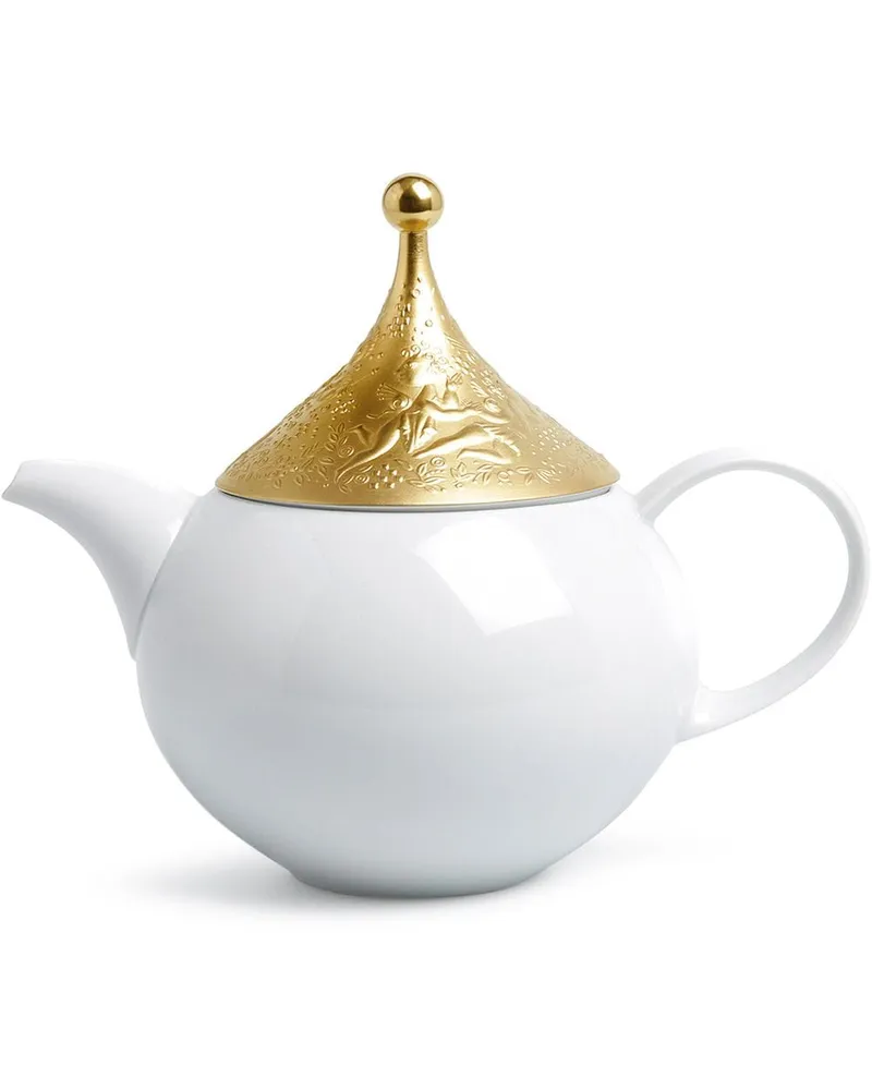 Zauberflöte Sarastro' Teekanne - Weiß