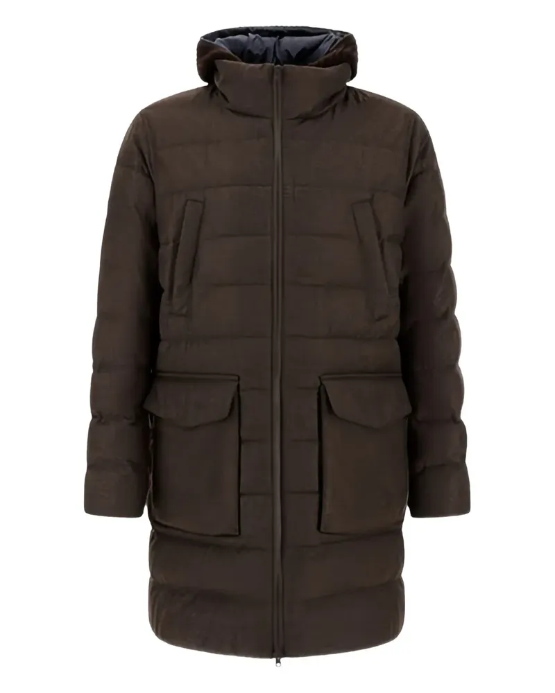 Herno Jacke mit Taschen - Braun Braun