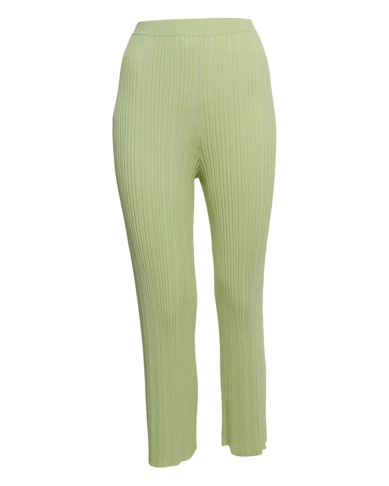 Dion Lee Pre-owned Hose aus Rippstrick - Grün Grün