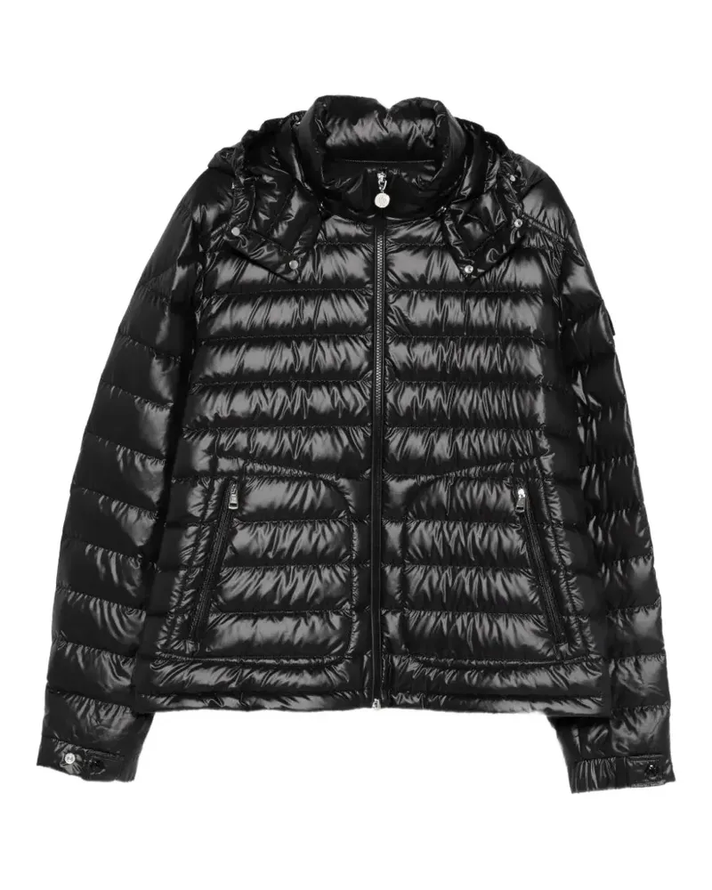 Moncler Lauros hooded short down jacket - Schwarz Schwarz