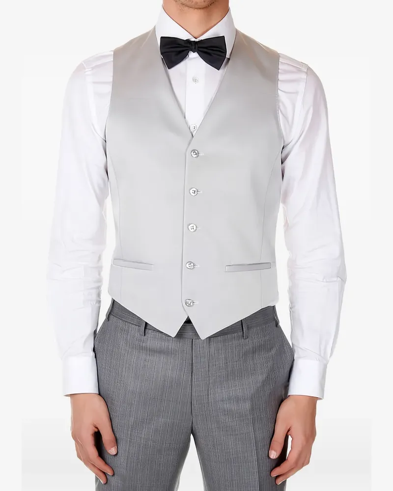 Corneliani martingale waistcoat - Grau Grau