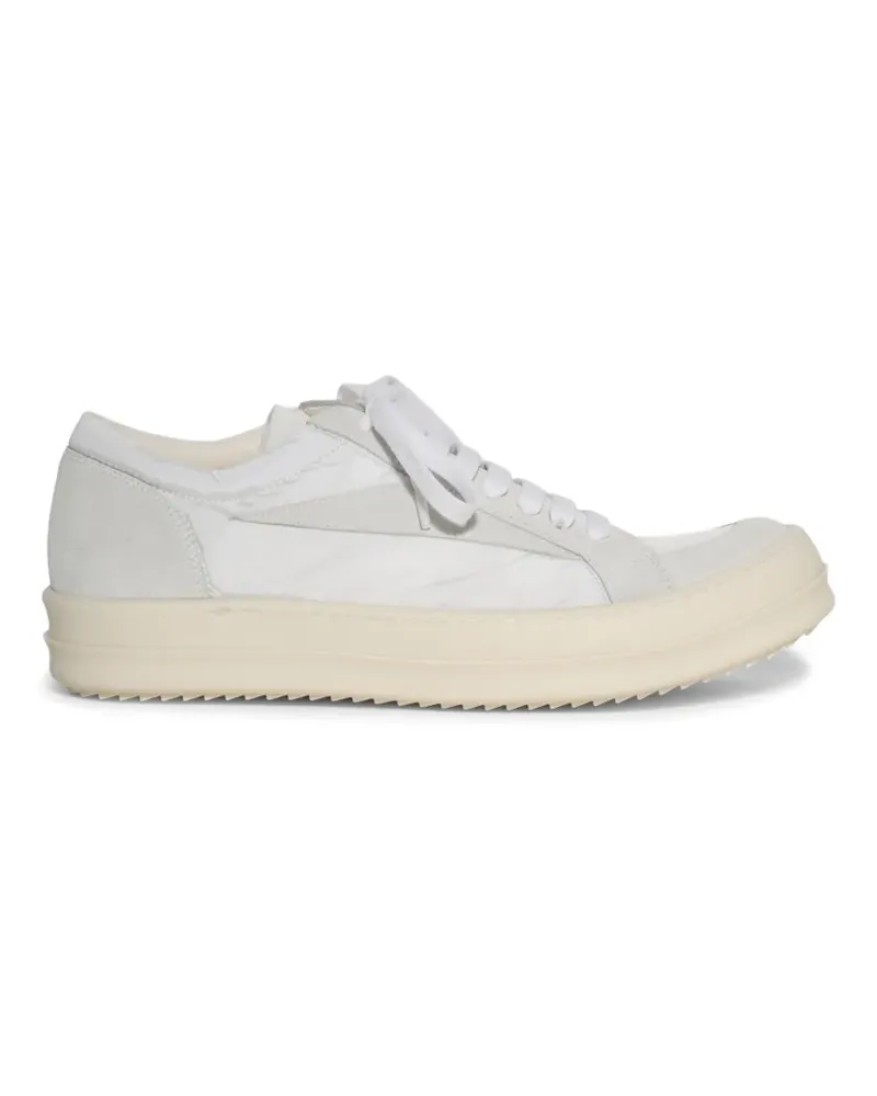 Rick Owens Temple Sneakers mit Einsätzen - Weiß Weiß