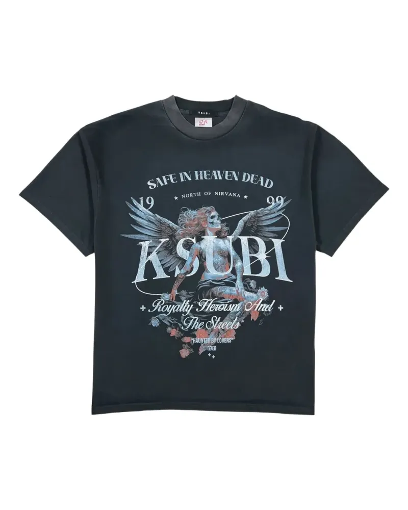 ksubi Spirit Ecess T-Shirt - Schwarz Schwarz