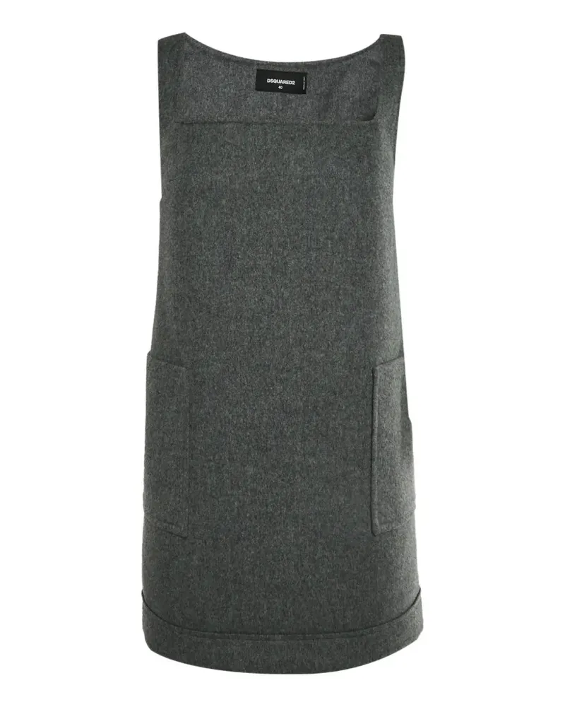 Dsquared2 sleeveless mini dress - Grau Grau
