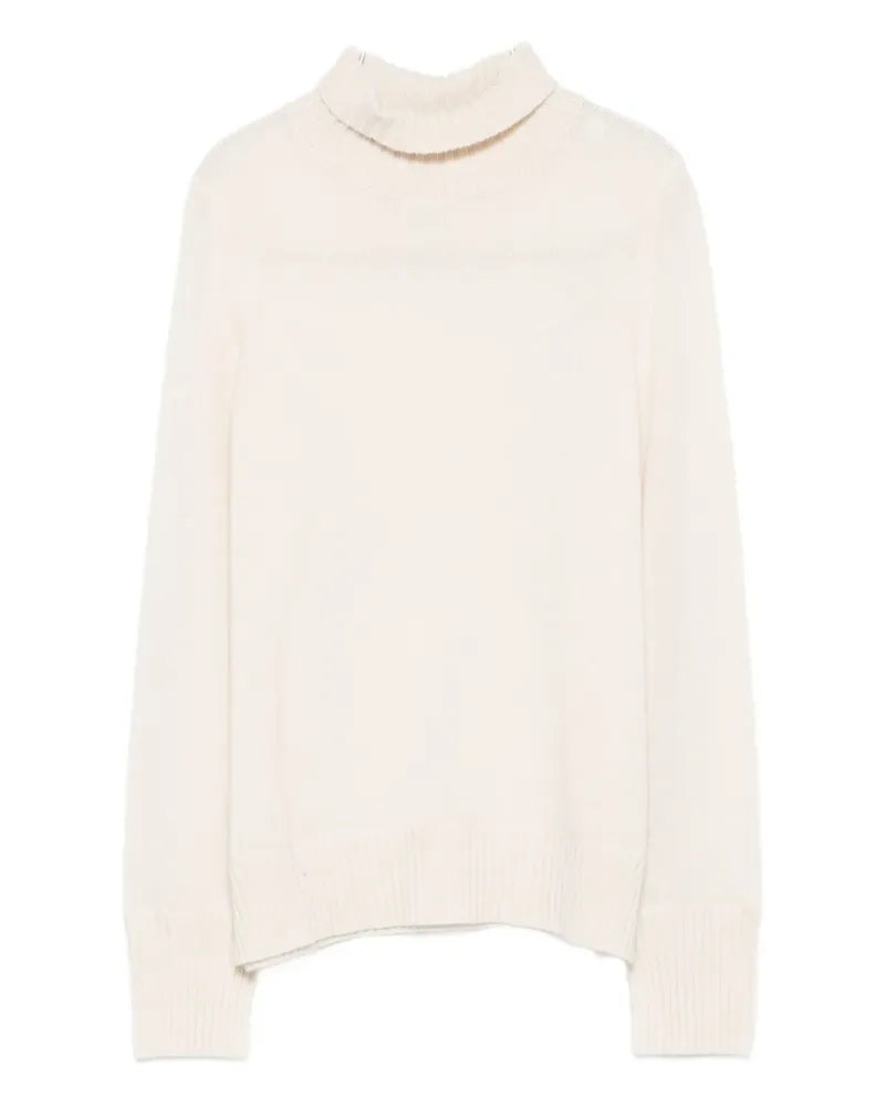 ALLUDE Rollkragenpullover aus Kaschmir - Nude Nude