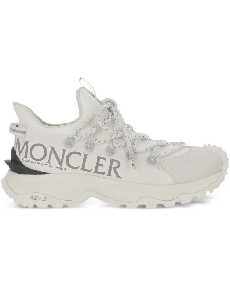 Moncler x Vibram Trailgrip Lite2 Sneakers mit Logo - Weiß Weiß
