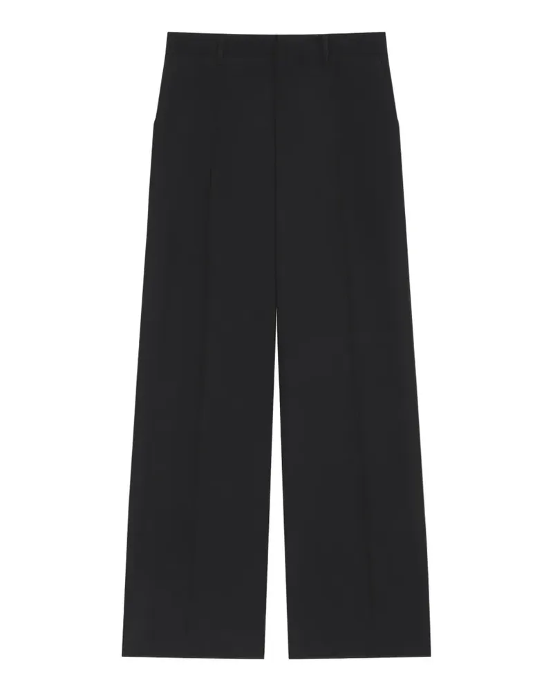 Givenchy Extra weite Hose aus Wolle - Schwarz Schwarz