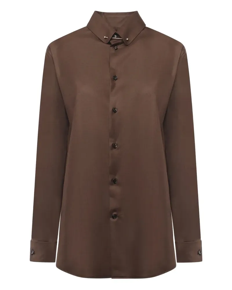 Loro Piana buttoned shirt - Braun Braun