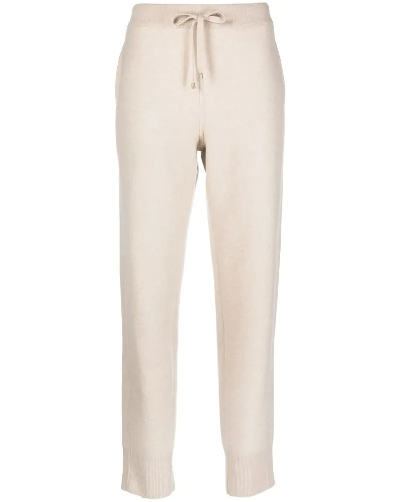Lorena Antoniazzi Gestrickte Jogginghose mit Kordelzug - Nude Nude