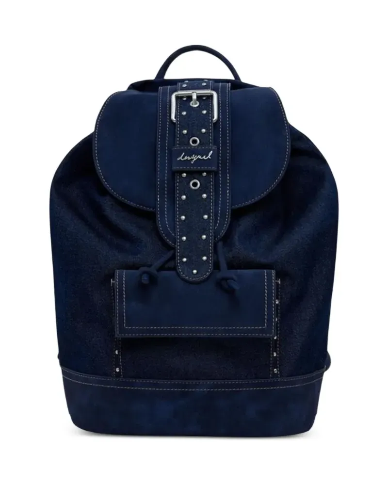 Desigual stud-embellished backpack - Blau Blau